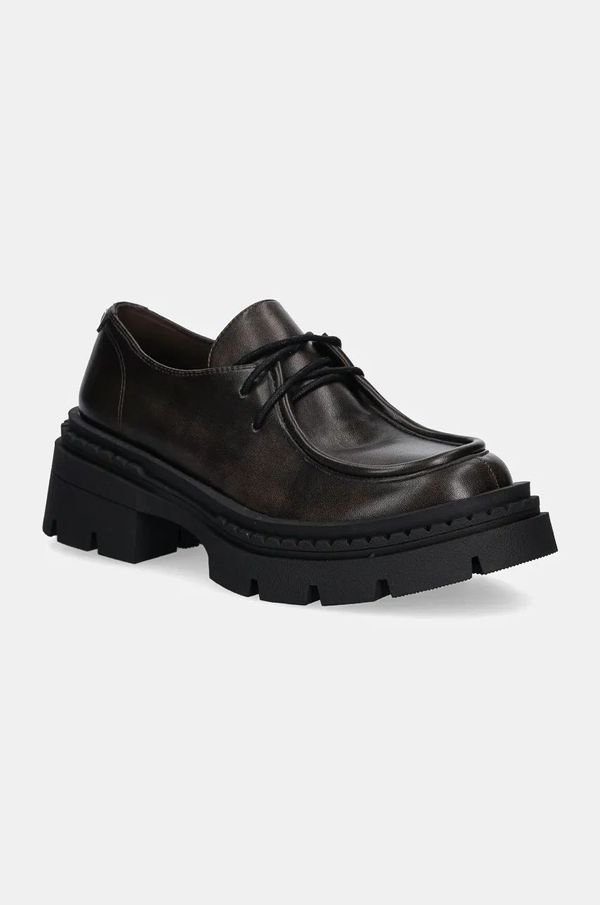 Twinset Cipele Twinset za žene, boja: smeđa, s platformom, 242TGT112
