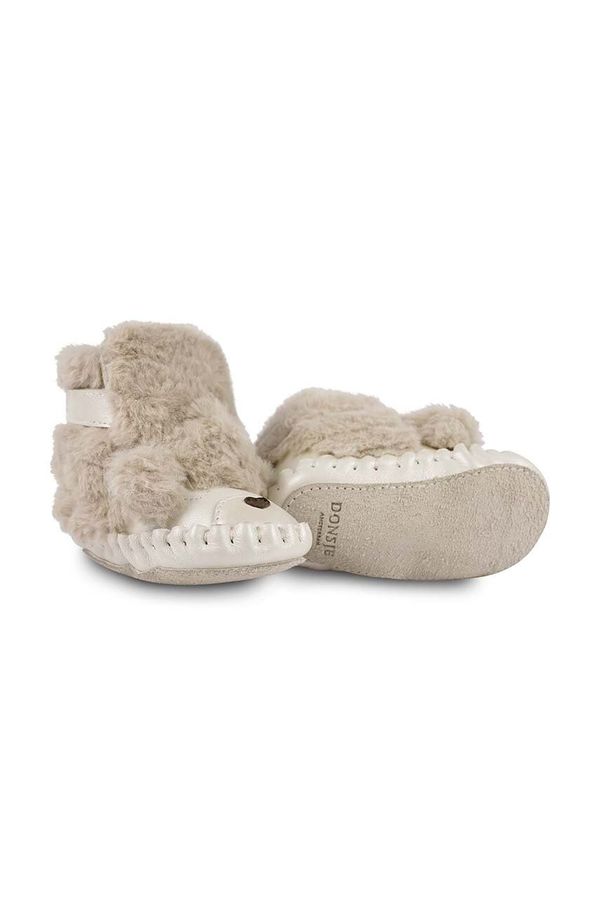 Donsje Cipele za bebe Donsje Kapi Exclusive Booties Poodle boja: bež, 1028121
