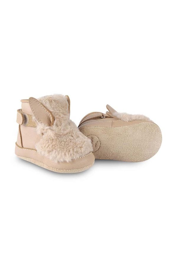 Donsje Cipele za bebe Donsje Richy Booties Fluffy Bunny boja: bež, 1033808