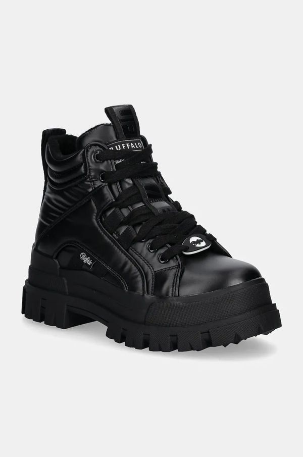 Buffalo Čizme Buffalo Aspha Nc Mid za žene, boja: crna, s platformom, 1622499-BLK