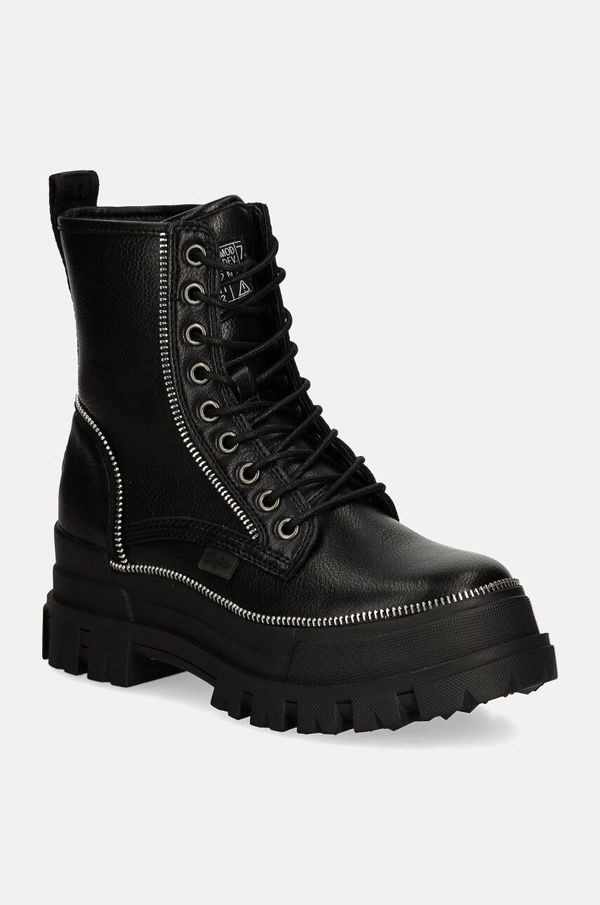 Buffalo Čizme Buffalo Aspha Rld Zip za žene, boja: crna, ravni potplat, 1622480-BLK