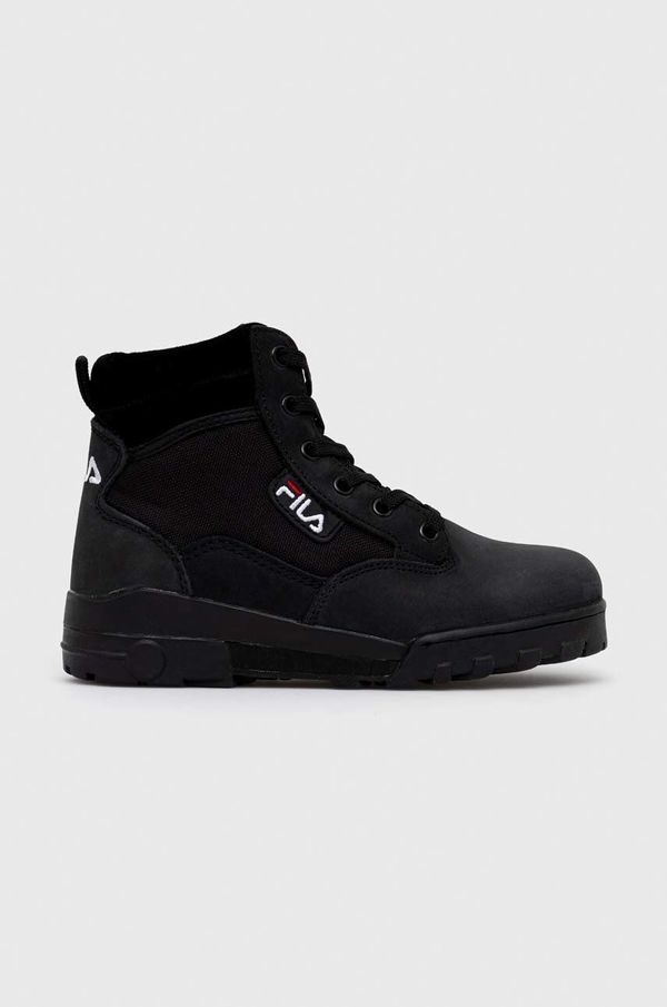 Fila Čizme Fila Grunge za žene, boja: crna, s platformom