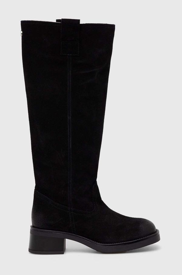 Steve Madden Čizme od brušene kože Steve Madden Banner za žene, boja: crna, ravni potplat, SM11003092
