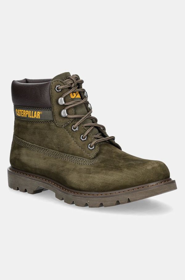 Caterpillar Čizme od nubuka Caterpillar COLORADO 2.0 boja: zelena, P726124