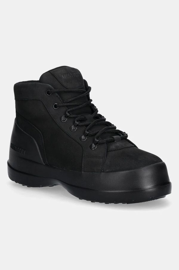 Moon Boot Čizme od nubuka Moon Boot MB LUNA TREK MID NUBUCK boja: crna, 80D2480070 N001