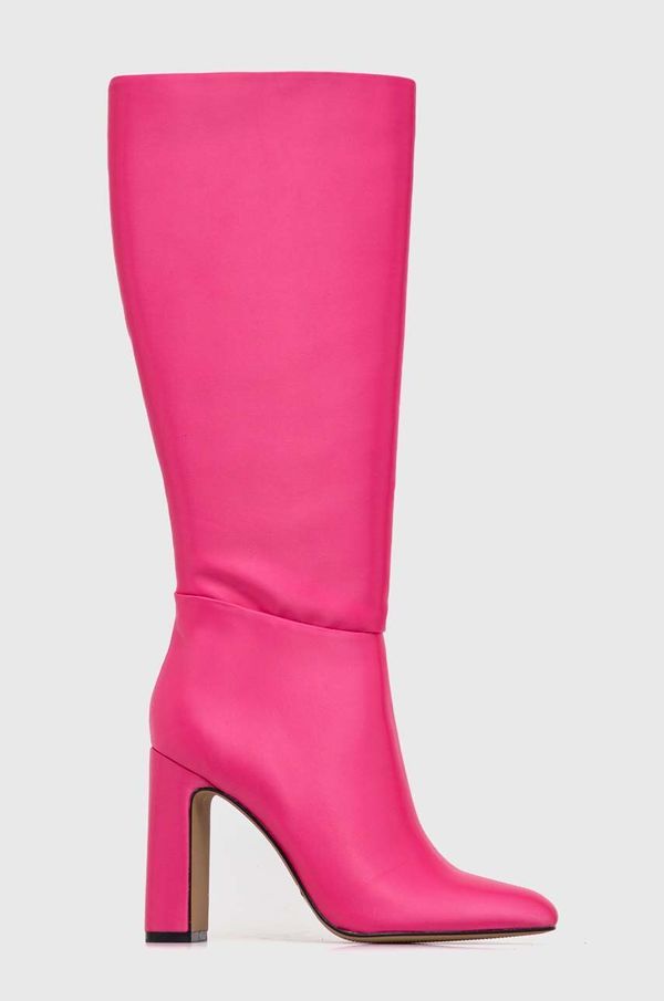 Steve Madden Čizme Steve Madden Ambrose za žene, boja: ružičasta, s debelom potpeticom, SM11002642