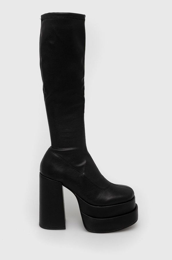 Steve Madden Čizme Steve Madden Cypress za žene, boja: crna, s debelom petom