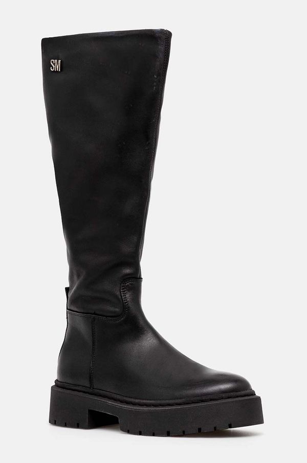 Steve Madden Čizme Steve Madden Galina za žene, boja: crna, ravni potplat, sa srednje toplom podstavom, SM11003333