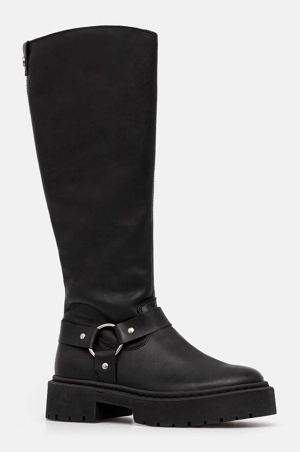 Steve Madden Čizme Steve Madden Glimmer za žene, boja: crna, ravni potplat, sa srednje toplom podstavom, SM11003331