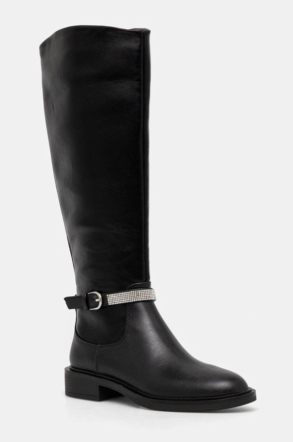 Steve Madden Čizme Steve Madden Riggs za žene, boja: crna, ravni potplat, SM11003416
