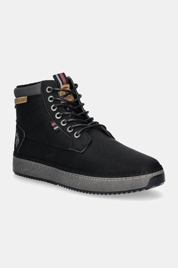 U.S. Polo Assn. Čizme U.S. Polo Assn. MOKKA za muškarce, boja: crna, MOKKA001M/DU1