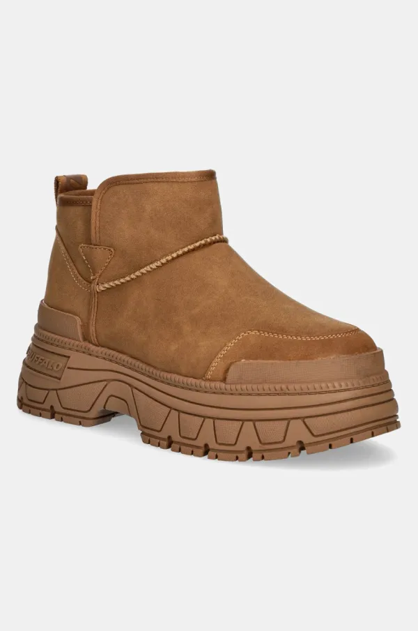 Buffalo Čizme za snijeg Buffalo Fusion Slip On Lo Warm boja: smeđa, 1270113-COG