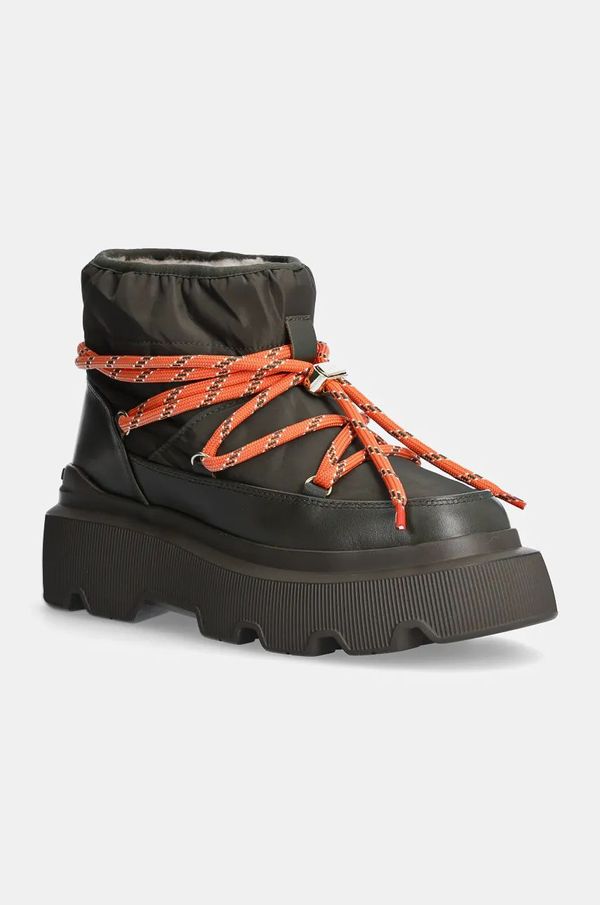 Inuikii Čizme za snijeg Inuikii Endurance Puffer boja: zelena, 75202-120