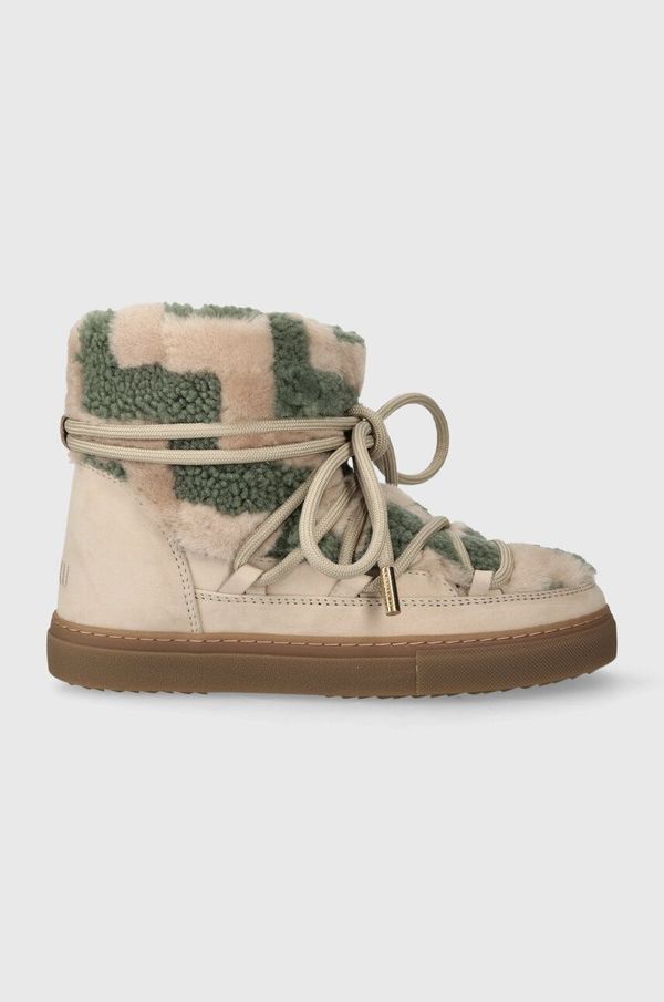 Inuikii Čizme za snijeg Inuikii Shearling Zigzag boja: bež, 75202-090