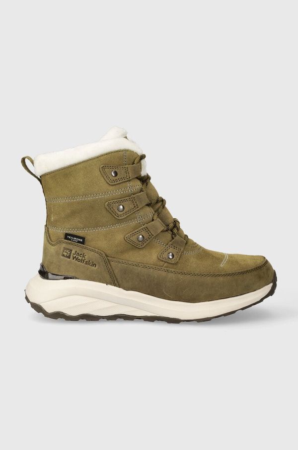 Jack Wolfskin Čizme za snijeg Jack Wolfskin DROMOVENTURE TEXAPORE boja: zelena
