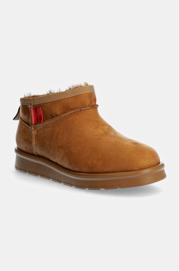Love Moschino Čizme za snijeg Love Moschino boja: bež, JA24043H1LJAW208