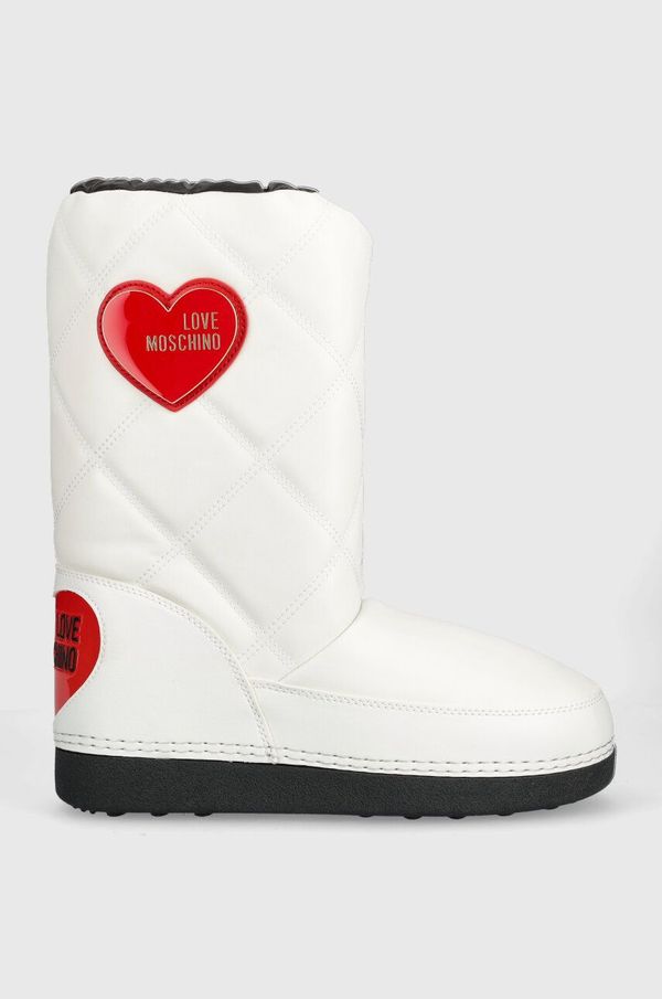 Love Moschino Čizme za snijeg Love Moschino boja: bijela, JA24172G1HIT710A