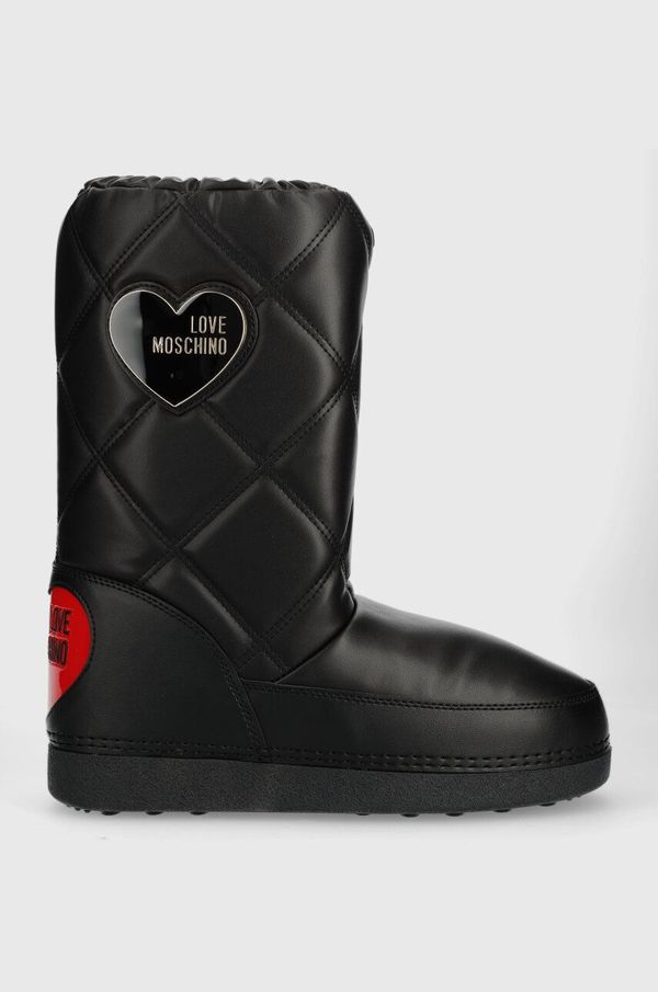 Love Moschino Čizme za snijeg Love Moschino boja: crna, JA24172G1HIT7000