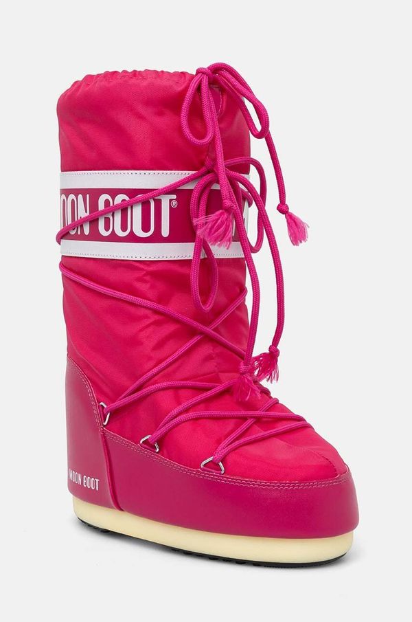 Moon Boot Čizme za snijeg Moon Boot MB ICON NYLON boja: ružičasta, 80D1400440 J003