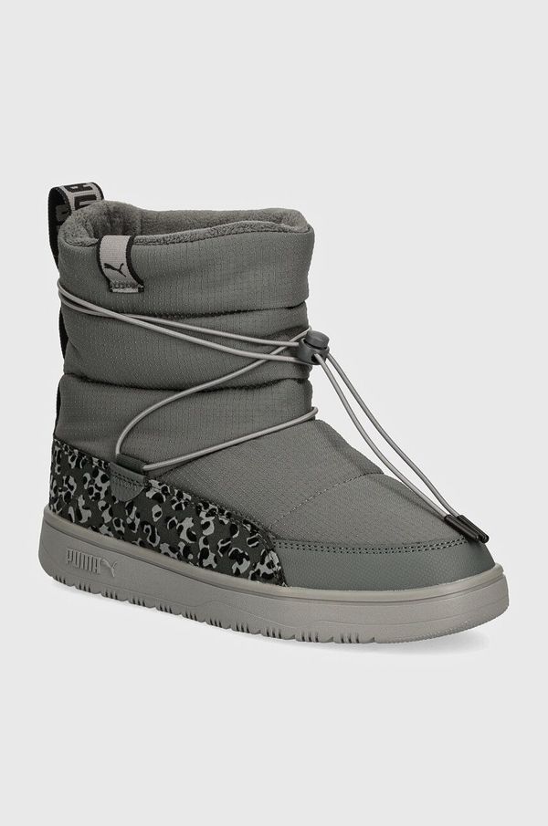Puma Čizme za snijeg Puma Snowbae Wns Animal boja: siva, 398890