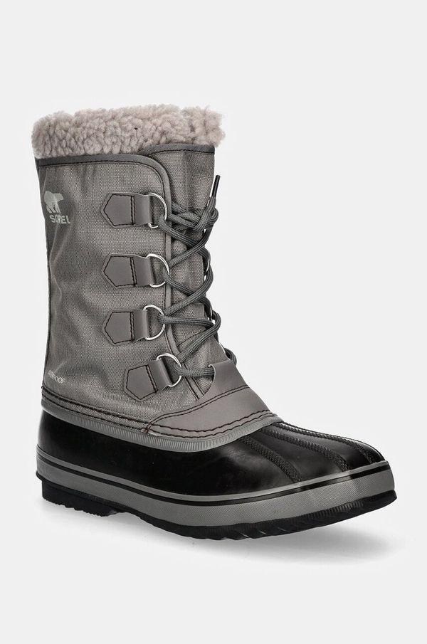 Sorel Čizme za snijeg Sorel 1964 PAC NYLON WP 24 boja: siva, 2114071052