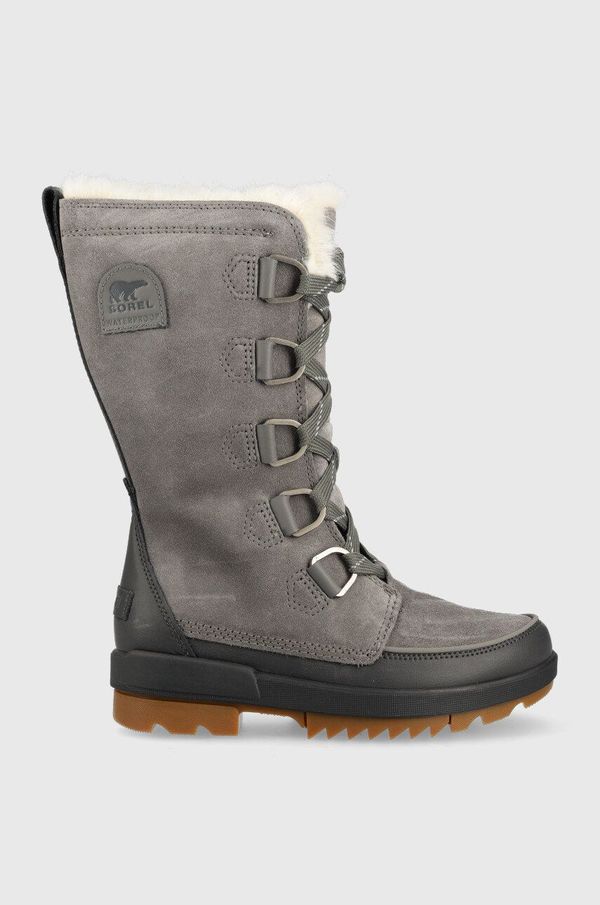 Sorel Čizme za snijeg Sorel Torino II Tall Torino Ii Tall, boja: siva