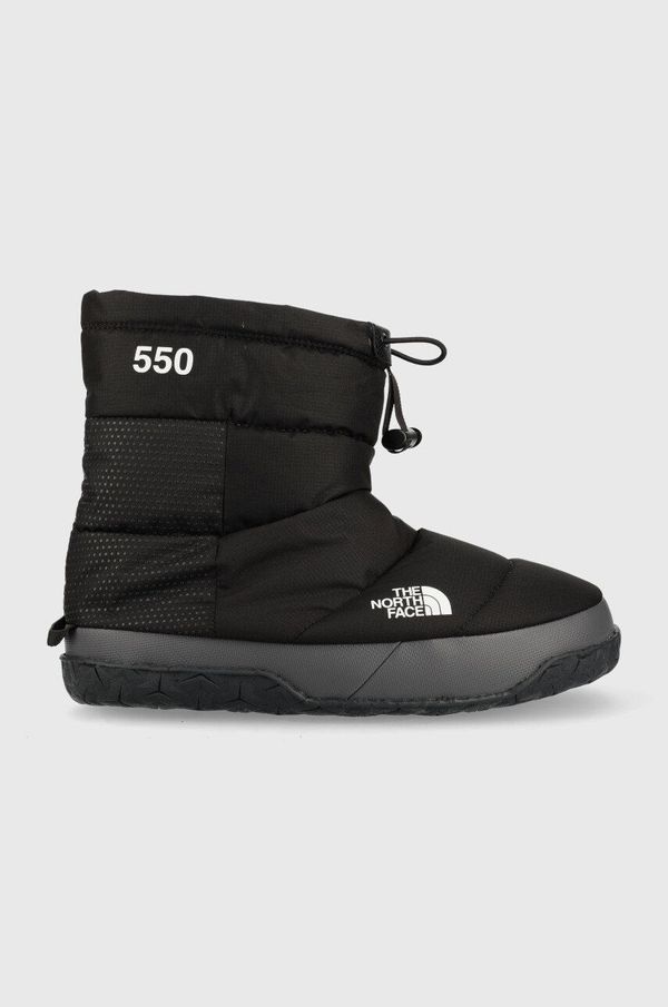 The North Face Čizme za snijeg The North Face Nuptse Apres MEN S BOOTIE boja: crna