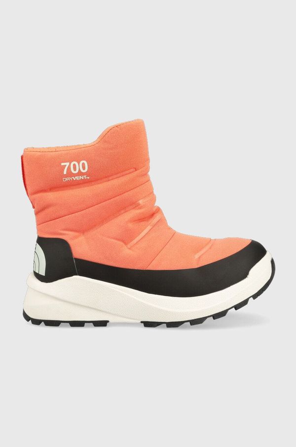 The North Face Čizme za snijeg The North Face WOMEN S NUPTSE II BOOTIE WP za žene, boja: narančasta