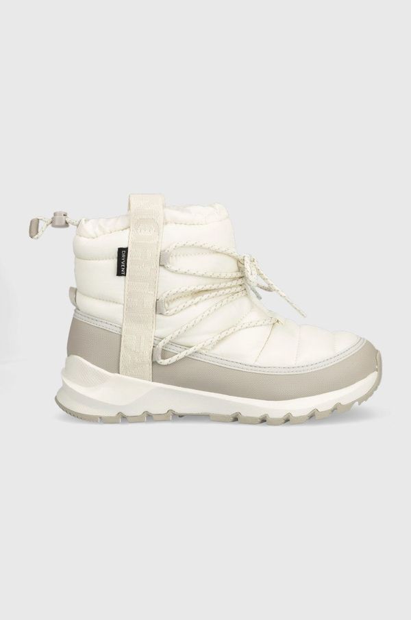 The North Face Čizme za snijeg The North Face Women S Thermoball Lace Up Wp boja: bež