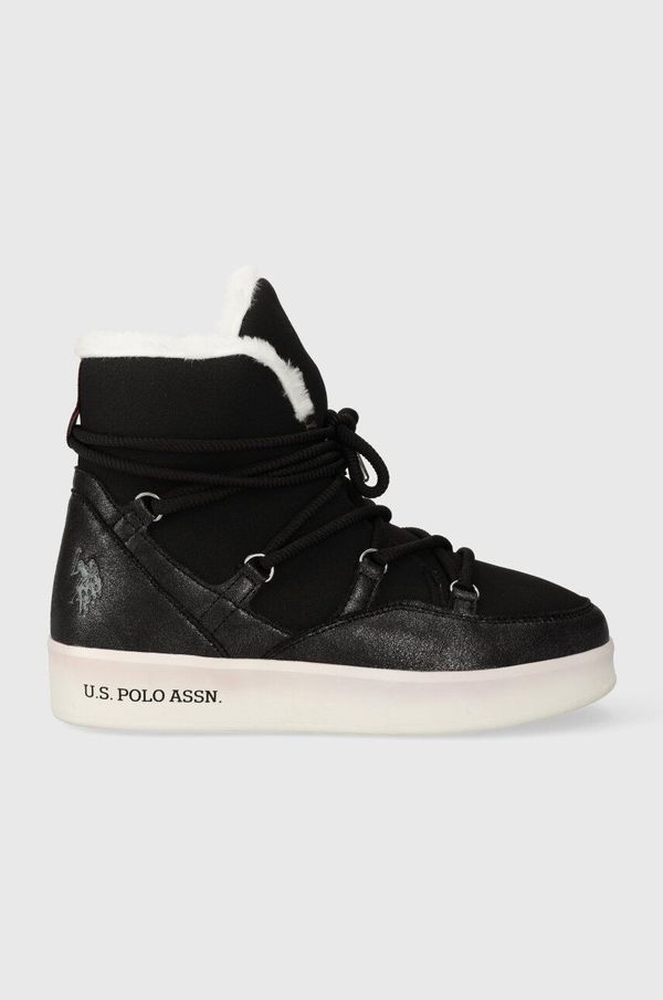 U.S. Polo Assn. Čizme za snijeg U.S. Polo Assn. VEGY boja: crna, VEGY005W/CHY1