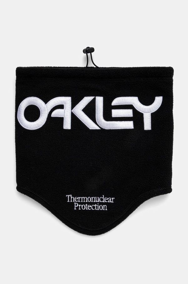 Oakley Cjevasti šal Oakley TNP za muškarce, boja: crna, s aplikacijom, FOS900342