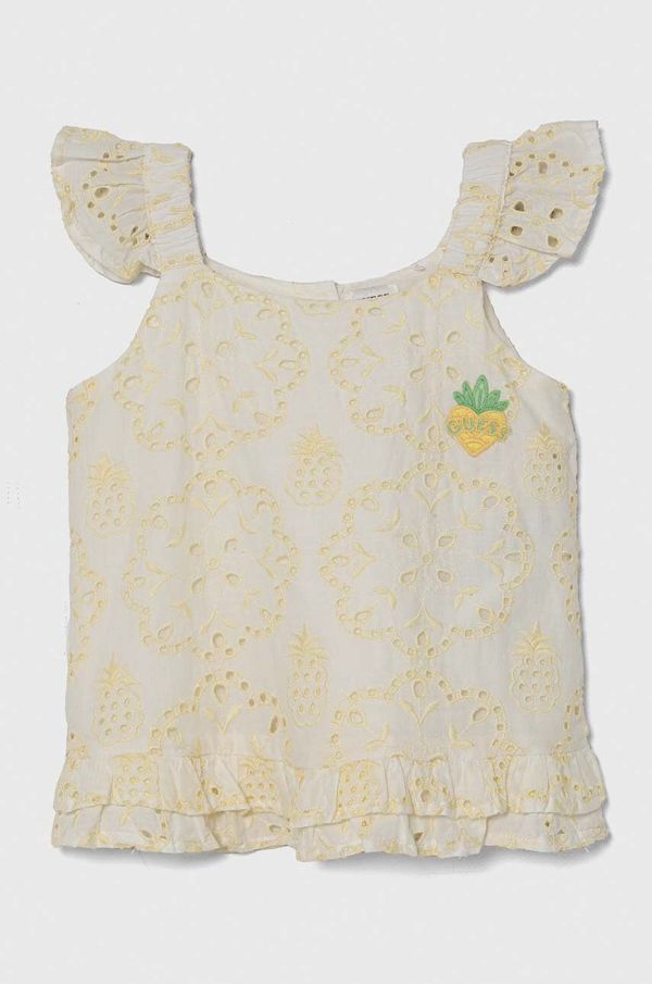 Guess Dječja bluza Guess boja: žuta, s uzorkom
