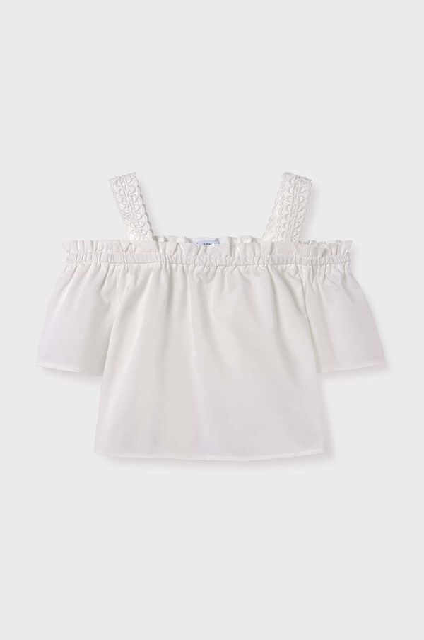 Mayoral Dječja bluza Mayoral boja: bež, bez uzorka