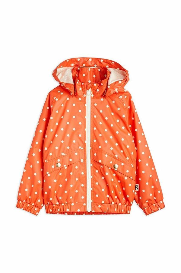 Mini Rodini Dječja bomber jakna Mini Rodini boja: crvena