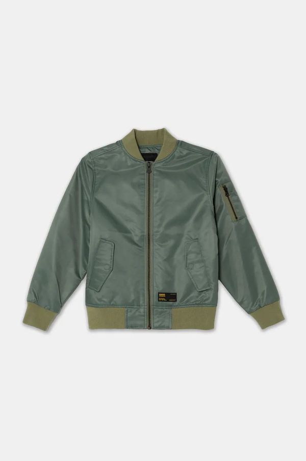 Vans Dječja bomber jakna Vans BY COPLEY boja: zelena, VN000JB51CI1
