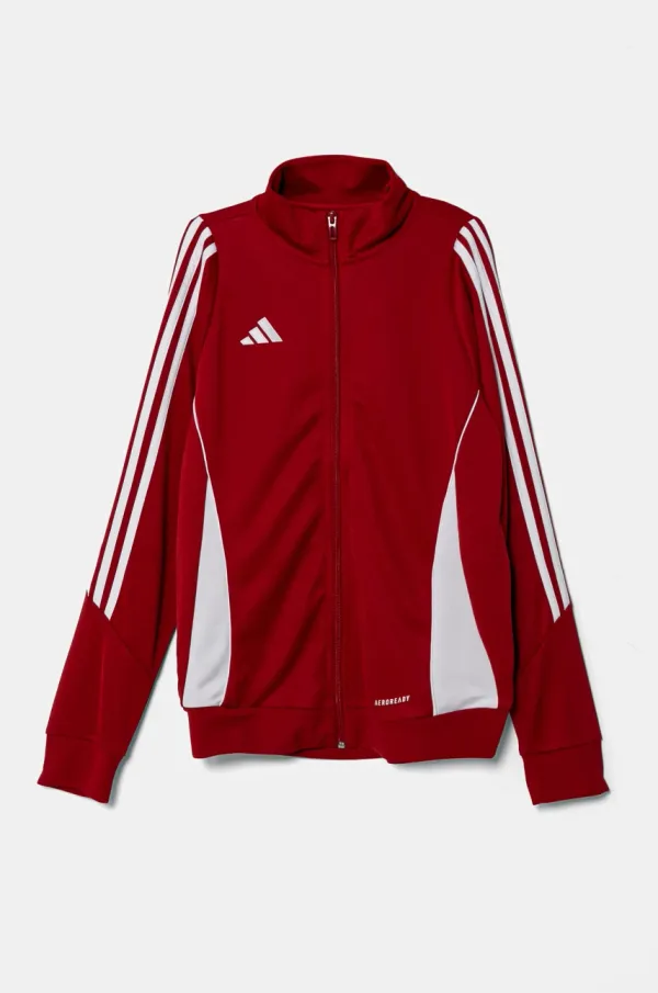 adidas Performance Dječja dukserica adidas Performance boja: crvena, s aplikacijom, IR7502