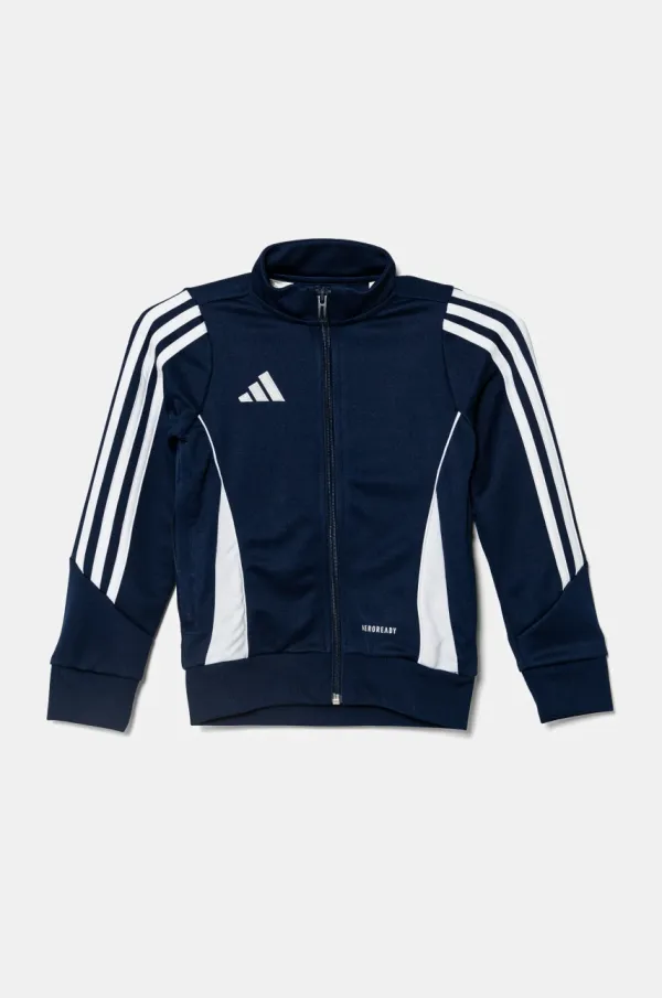 adidas Performance Dječja dukserica adidas Performance boja: tamno plava, s aplikacijom, IR7501