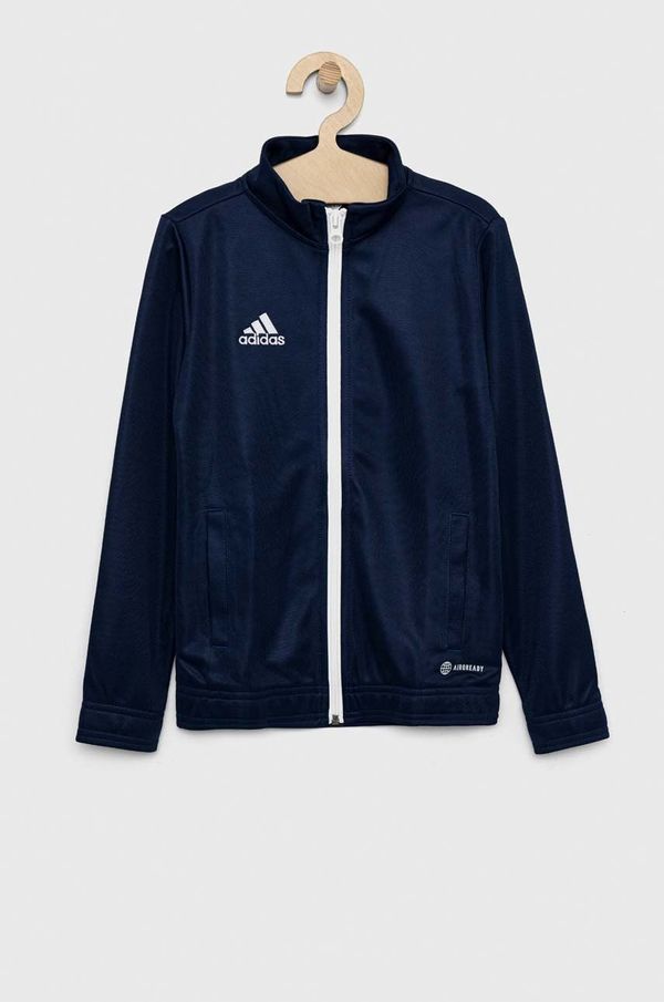 adidas Performance Dječja dukserica adidas Performance ENT22 TK JKTY boja: tamno plava, glatka