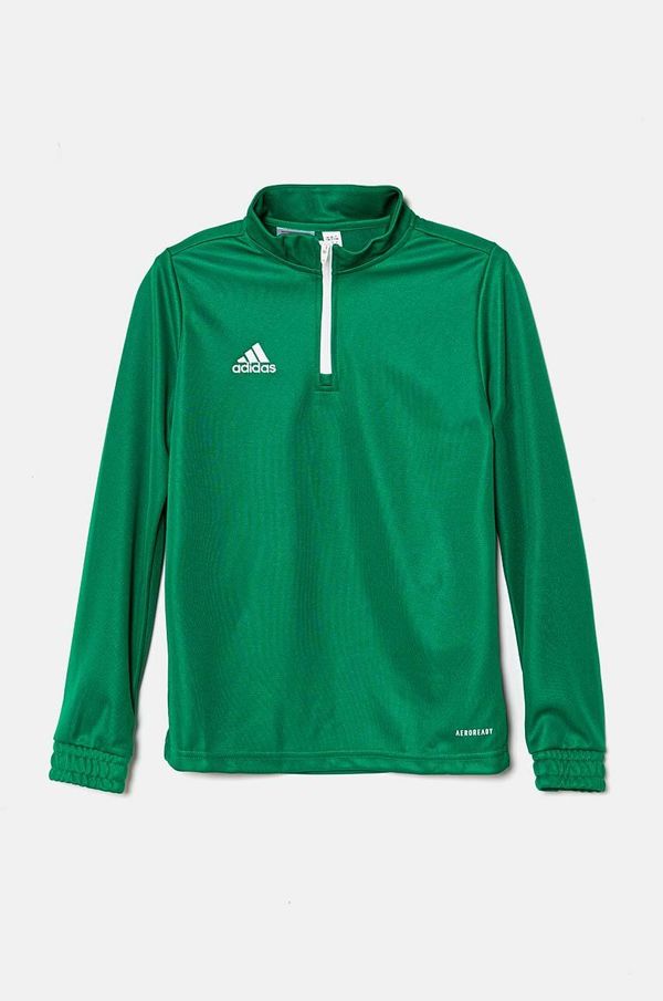adidas Performance Dječja dukserica adidas Performance ENT22 TR TOPY boja: zelena, bez uzorka, HI2132