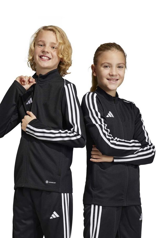 adidas Performance Dječja dukserica adidas Performance TIRO23L TR JKTY boja: crna, s uzorkom
