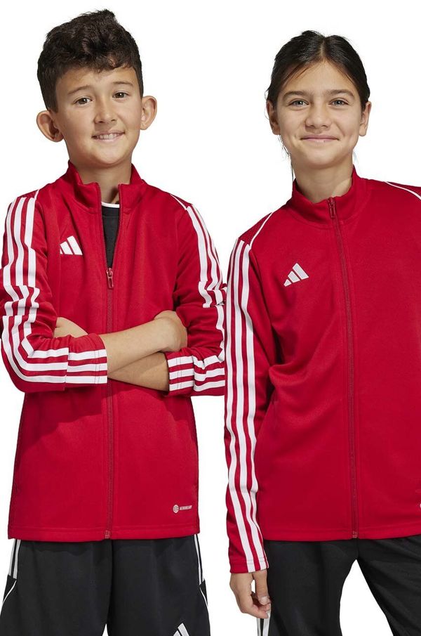 adidas Performance Dječja dukserica adidas Performance TIRO23L TR JKTY boja: crvena, s aplikacijom