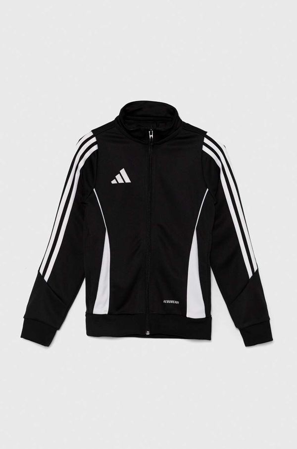 adidas Performance Dječja dukserica adidas Performance TIRO24 TRJKTY boja: crna, s aplikacijom, IJ9958