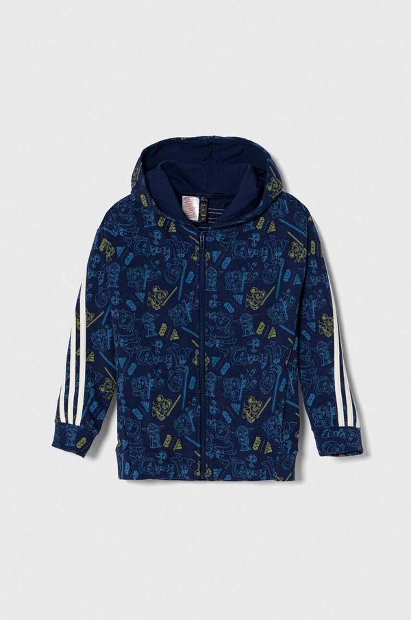 adidas Dječja dukserica adidas x Star Wars s kapuljačom, s uzorkom