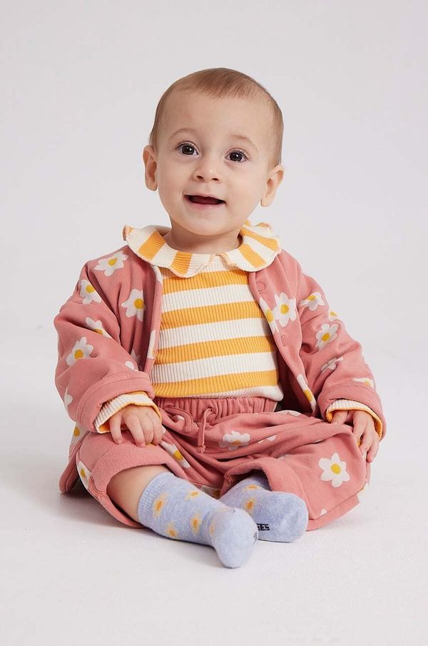 Bobo Choses Dječja dukserica Bobo Choses boja: narančasta, s uzorkom