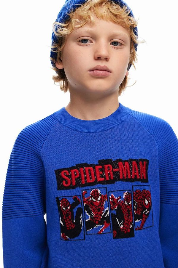 Desigual Dječja dukserica Desigual SPIDERMAN s aplikacijom, 24WBJF02