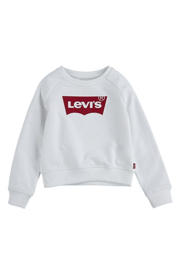 Levi's Dječja dukserica Levi's boja: bijela