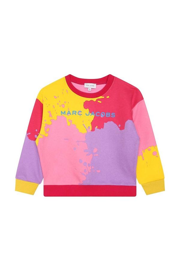Marc Jacobs Dječja dukserica Marc Jacobs boja: ružičasta, s uzorkom