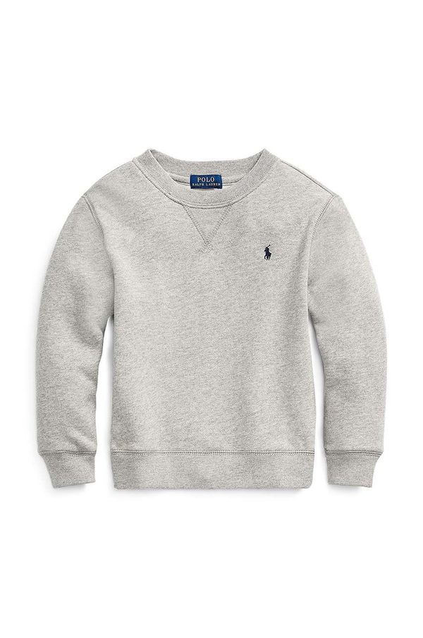 Polo Ralph Lauren Dječja dukserica Polo Ralph Lauren boja: siva