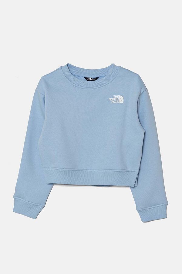 The North Face Dječja dukserica The North Face CROP OVERSIZE CUTLINE CREW s tiskom, NF0A89HF1I51