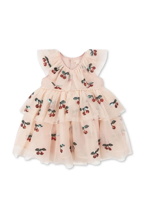 Konges Sløjd Dječja haljina Konges Sløjd YVONNE FAIRY DRESS boja: ružičasta, mini, širi se prema dolje, KS101758